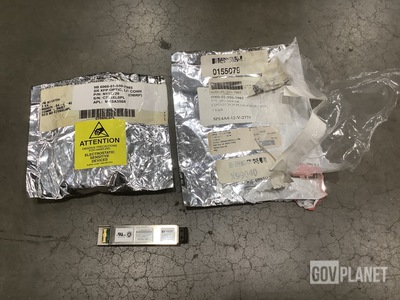 (3) Foundry Networks 10G-XFP-SR Fiber Optic Plug Connectors