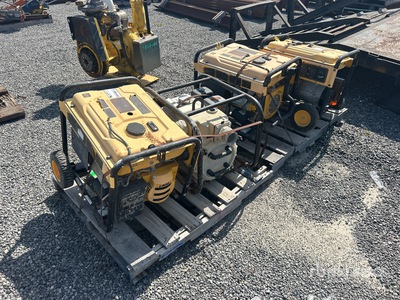 Quantity of (3) Dewalt 6.5 kW Groupe électrogène (Inoperable)
