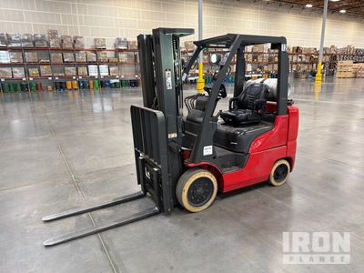 2015 Nissan CF50LP 8750 lb Cushion Tire Forklift