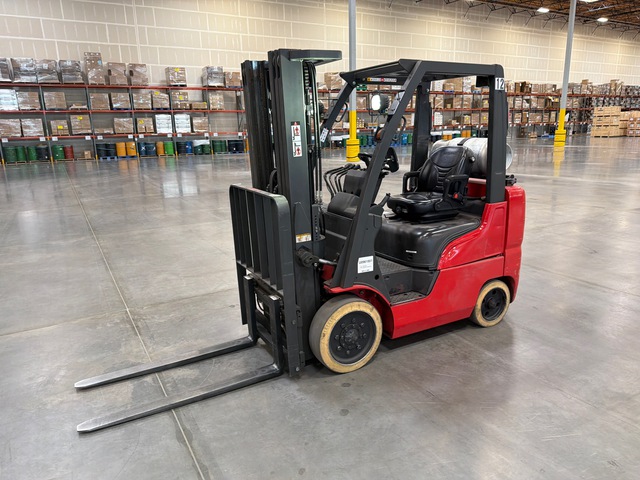 2015 Nissan CF50LP 4400 lb Cushion Tire Forklift