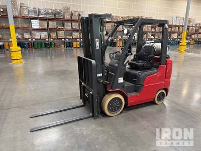 2016 Nissan CF50LP 8750 lb Cushion Tire Forklift