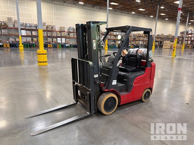 2015 Nissan CF50LP 4400 lb Cushion Tire Forklift