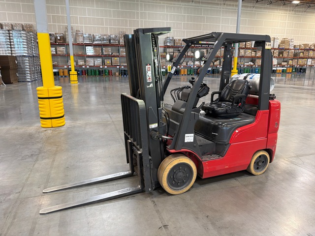 2015 Nissan CF50LP 4400 lb Cushion Tire Forklift