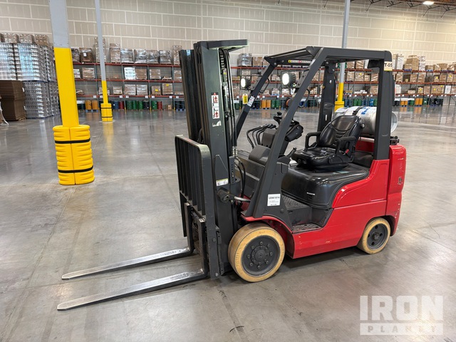 2015 Nissan CF50LP 8570 lb Cushion Tire Forklift
