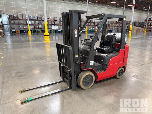 2015 Nissan CF50LP 8570 lb Cushion Tire Forklift