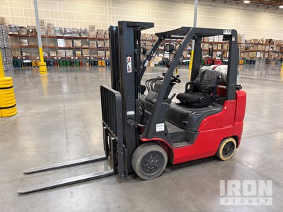 2015 Nissan CF50LP 8750 lb Cushion Tire Forklift