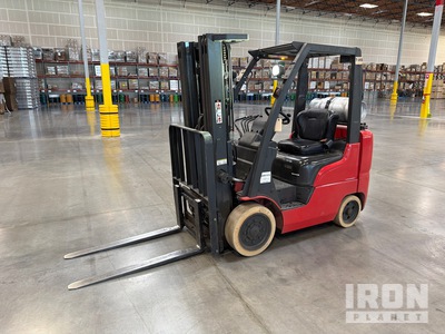 2015 Nissan CF50LP 8570 lb Cushion Tire Forklift