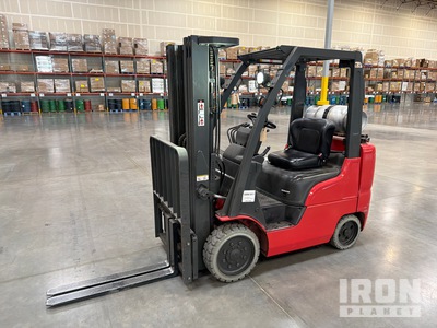 2016 Nissan CF50LP 8570 lb Cushion Tire Forklift