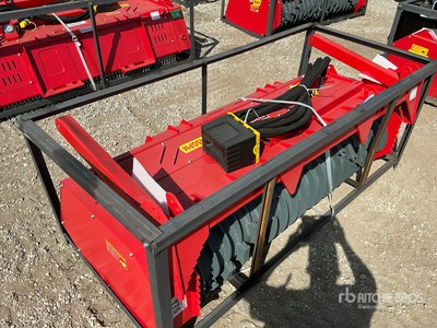 2026 Raytree RMBD72 72 in Drum Skid Steer Mulcher (Unused)