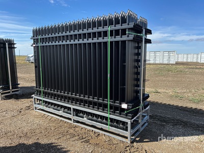 Quantity of (30) 2026 Suihe NF-X-30-4 9 ft 9 in x 6 ft 7 in Powder Coated Fencing (Unused)