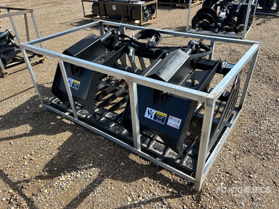 2026 Suihe SSRGB-72 72 in Skeleton Skid Steer Grapple Bucket (Unused)