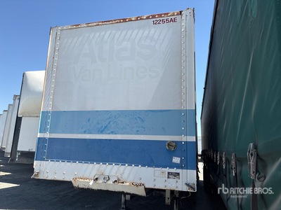 2000 Nu Van 48 ft T/A Step Deck Moving Remolque con Lona
