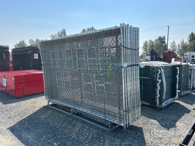 GLCF1006 9 ft 6 in x 6 ft Chain Link Ogrodzenie (Unused)
