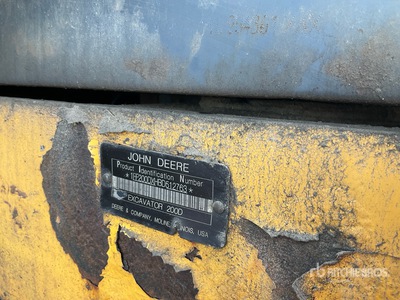 2011 John Deere 200D LC Tracked Excavator (Inoperable)