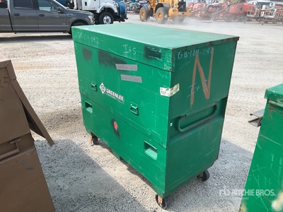 Quantity of (2) Greenlee 4860 & Knaack 89 Job Site Box