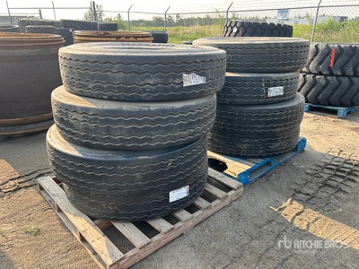 Quantity of (8) 11R22.5 Tires