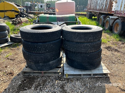 Quantity of (8) 11R22.5 Tires