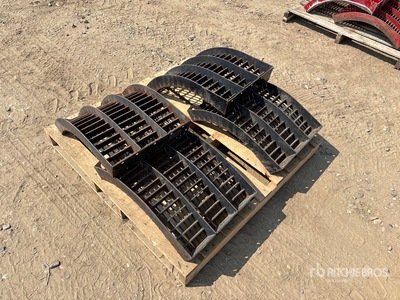 Quantity of (4) Large Wire Wklęsły kombajn - Fits Case IH Combine