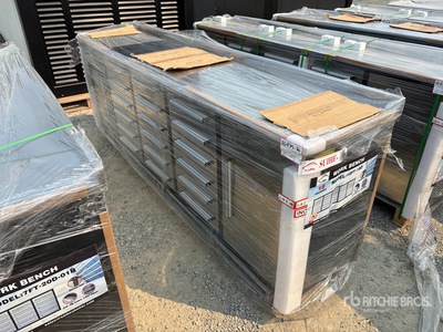 2026 Suihe NWB-18DS-2B -10 10 ft 18-Drawer Workbench (Unused)