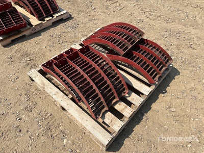 Quantity of (4) Wklęsły kombajn - Fits Case IH Combine