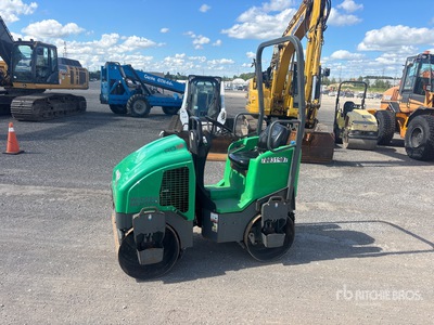 2018 Wacker RD12A Double Drum Roller