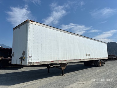 2002 Utility 53 ft x 102 in T/A Van Trailer