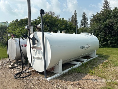 2010 Meridian 10000 L Skid Mounted Steel Diesel Réservoir de carburant