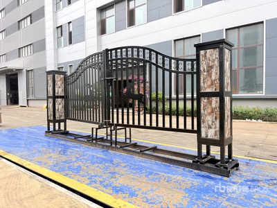 2026 Suihe NFG-20FGP-E02 20 ft x 7 ft 7 in Wrought Iron Bi-Parting Driveway Gate (Unused)