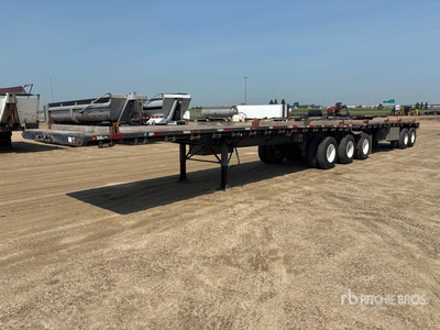 2007 Lode King 32 ft Super B-Train Lead Flatbed Trailer