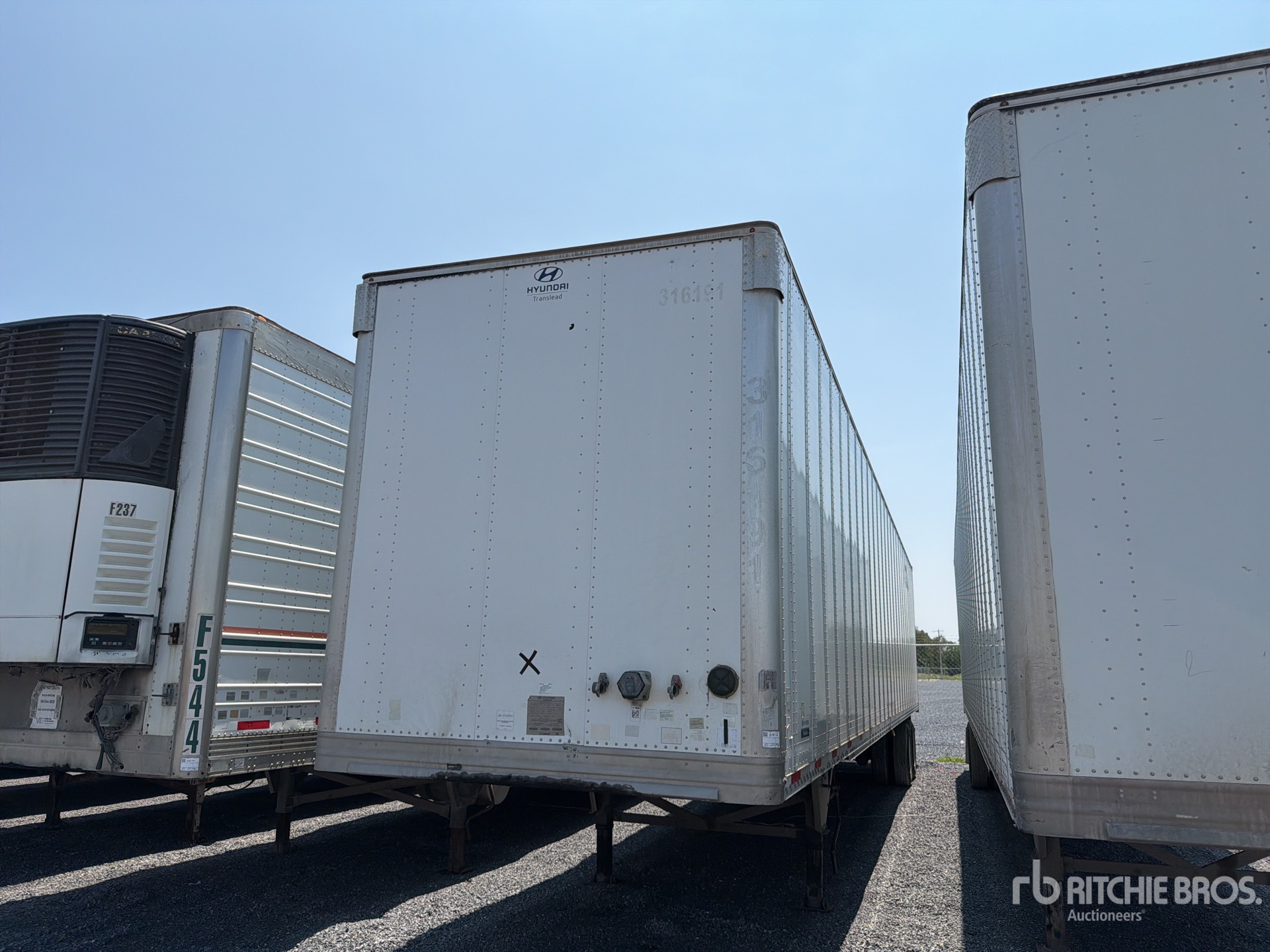 2016 Hyundai 53 ft x 102 in T/A Caja Seca / Van Trailer