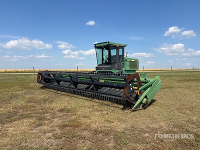 1986 John Deere 2360 25 ft Swather Windrower