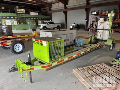 Ray-Tech Infrared Corp Fusion MT 12 ft x 1 ft 3 in Tow Behind Joint Calentador infrarojo de asfalto