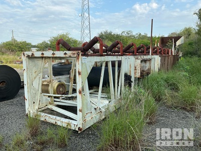 Carter Industries 150'x42 42 in x Radial Stacking 150 feet disassembled Conveyor