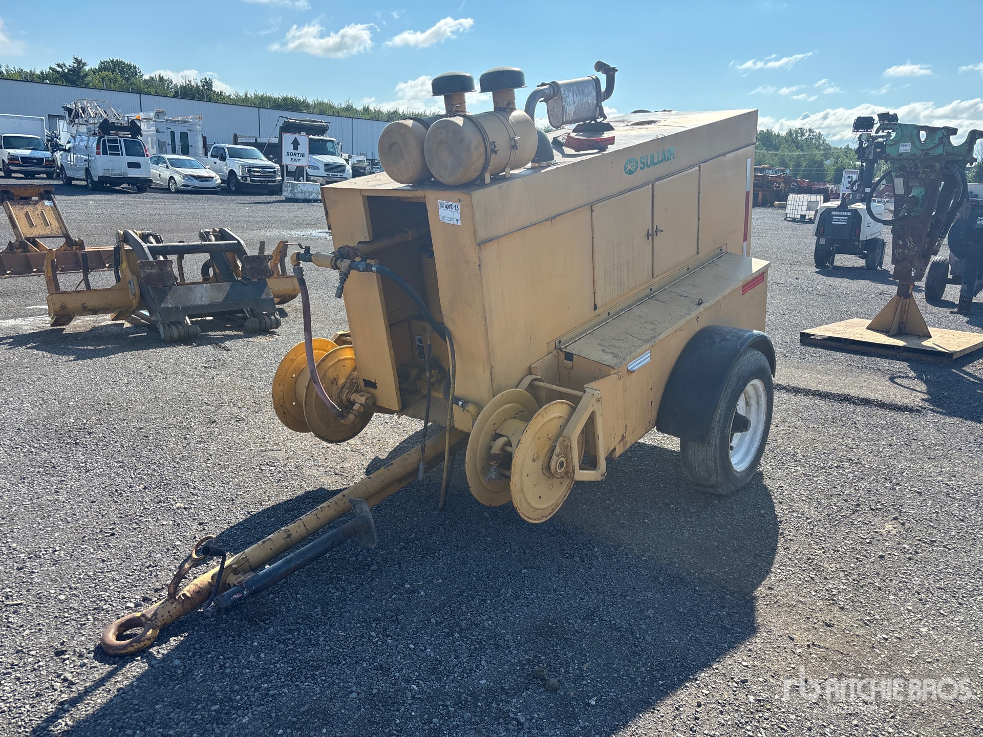 Sullair 185 Mobile Air Compressor