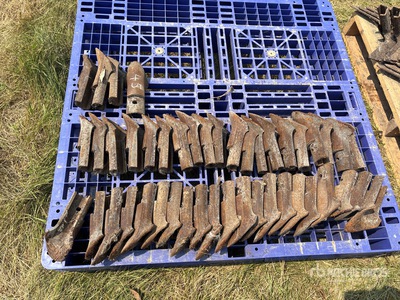 Quantity of (45) Knock On Cultivator Spikes