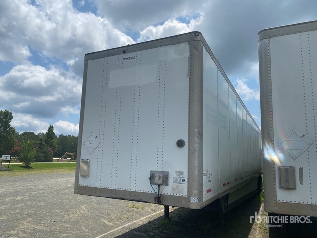 2017 Wabash 53 ft x 102 in T/A Van Trailer