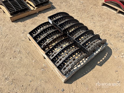 Quantity of (4) Max Thresh Inserts Wklęsły kombajn - Fits Case IH Combine