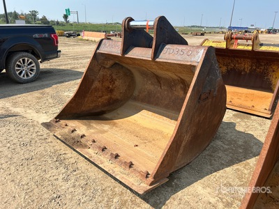72 in Q/C Cleanup Godet d'excavatrice - Fits John Deere 350