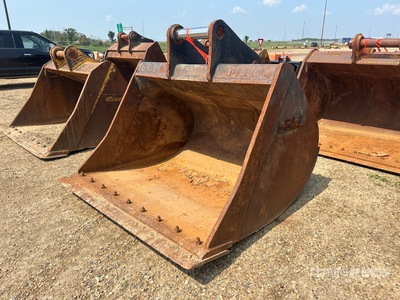 72 in Q/C Cleanup Godet d'excavatrice - Fits John Deere 350