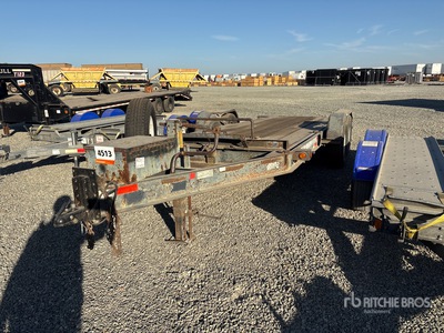 2001 Zieman 1155 17 ft T/A Tilt Deck Trailer