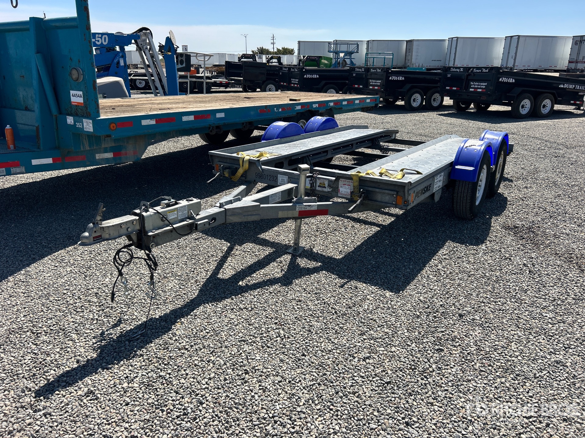 2020 Demco AT7000P T/A 1 Car Open Car Carrier Trailer