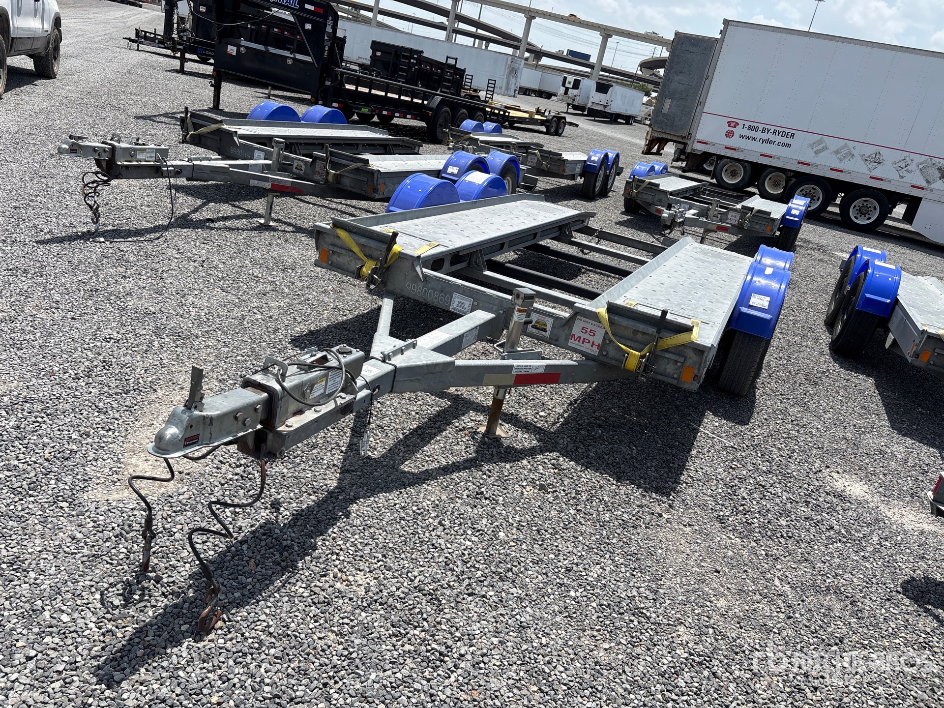 2020 Demco AT7000P T/A 1 Car Open Car Carrier Trailer
