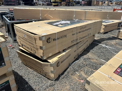 2026 KJ K3151 31 ft x 51 ft Heavy Duty Metal Garage Bâtiment d'entreposage (Unused)