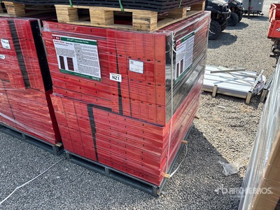 Quantity of (30) 2026 KJ K0204 Steel Frame Concrete Forms (Unused)