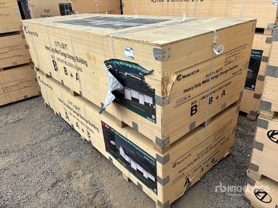 2026 KJ K3156 31 ft x 56 ft Heavy Duty Metal Garage Budynek magazynowy (Unused)