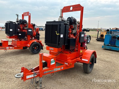2021 Godwin CD103M 4 in Dri Prime Trailer-Mounted Pompe à eau
