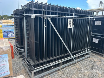 Quantity of (30) 2026 KJ K0710-30 10 ft x 7 ft Powder Coated Vallas (Unused)