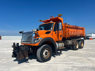 2012 International 7600 6x4 Snow Plow Truck