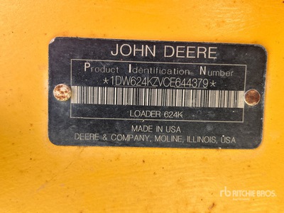 2012 John Deere 624K Radlader