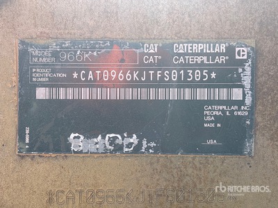 2014 Cat 966 K Wiellader